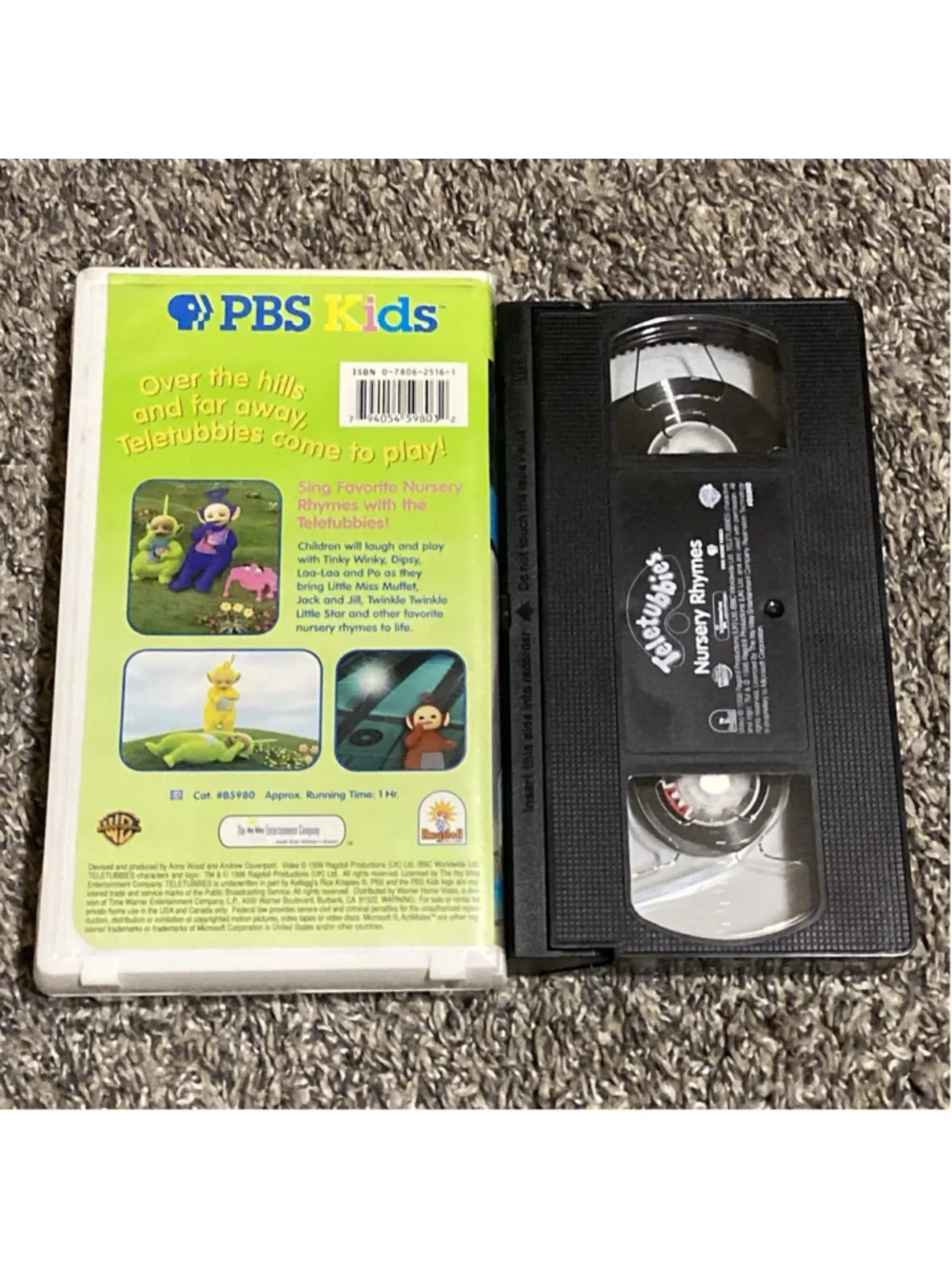 PBS Kids Teletubbies: Nursery Rhymes VHS NTSC Full Screen Interactive (1999)